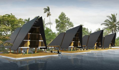 floating jungle resort