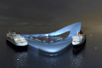floating cruise terminal