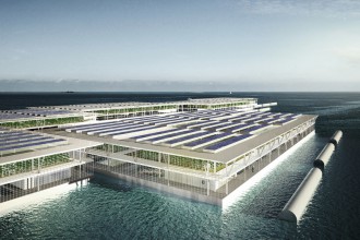 Smart Floating Farms by Forward Thinking Architecture